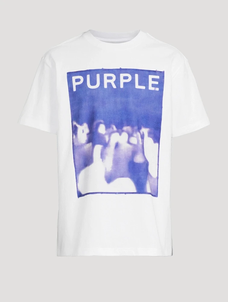 Crowd Print T-Shirt