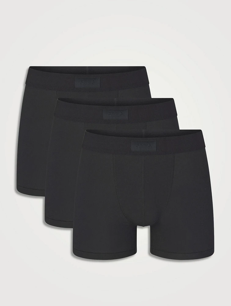 SKIMS Cotton 3" Boxer Brief 3-Pack