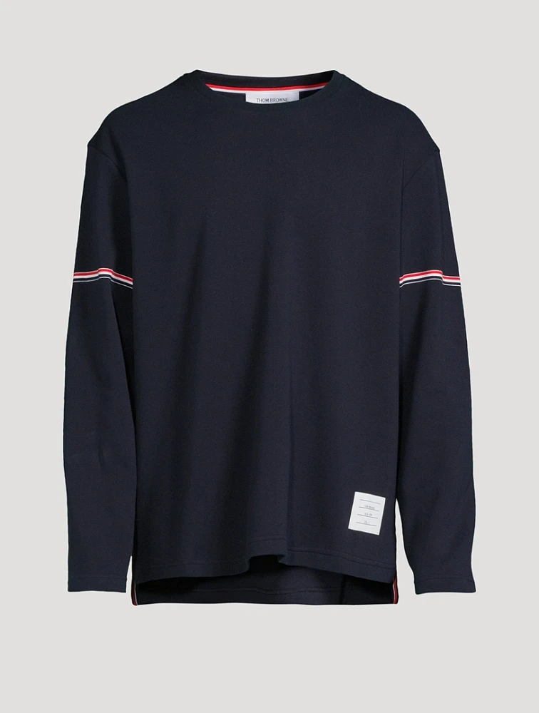 Grosgrain Armband Long-Sleeve T-Shirt