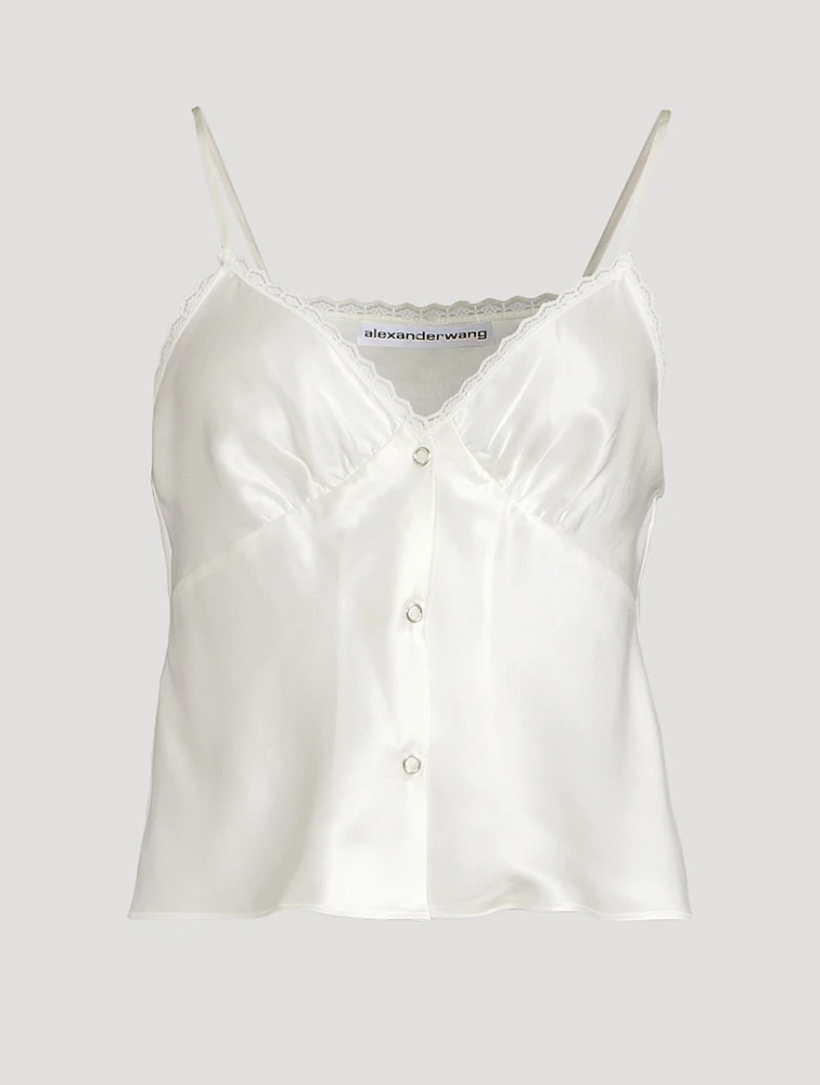Silk Charmeuse Cami