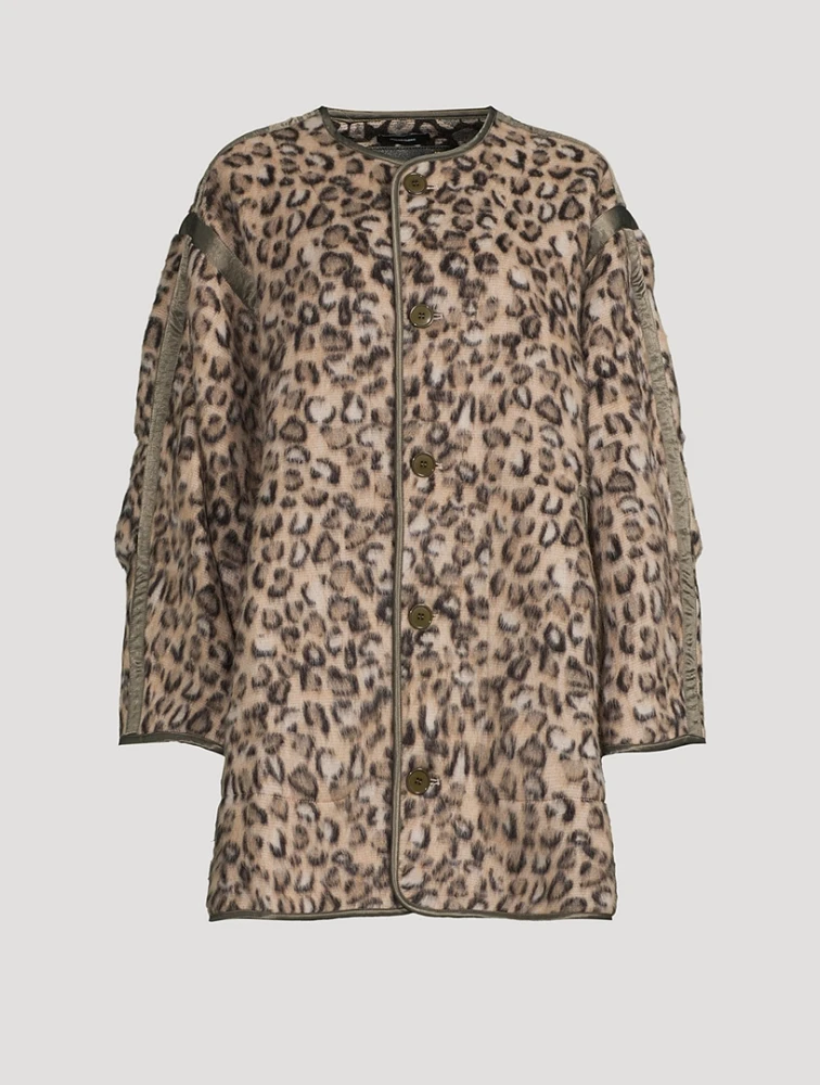 Wool And Alpaca Taped Liner Coat