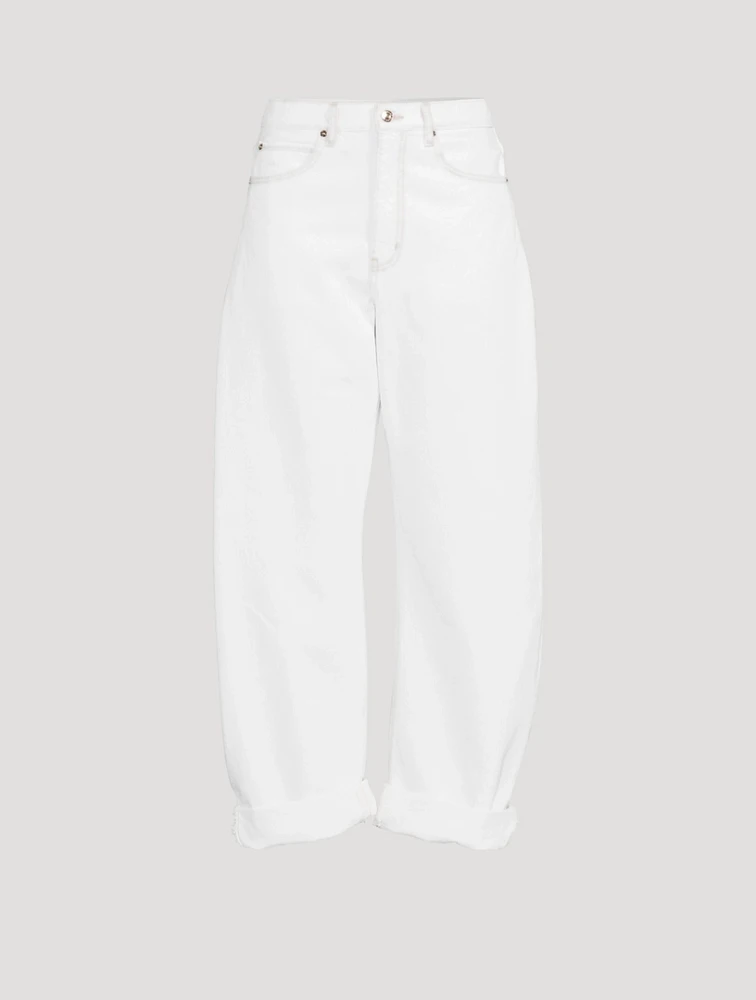 The Bubble Barrel-Leg Jeans