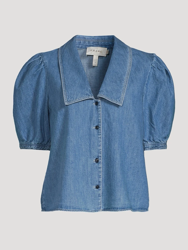 Denim Sailor Blouse