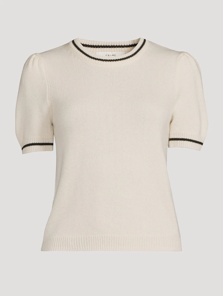 The Gathered Cashmere Sweater