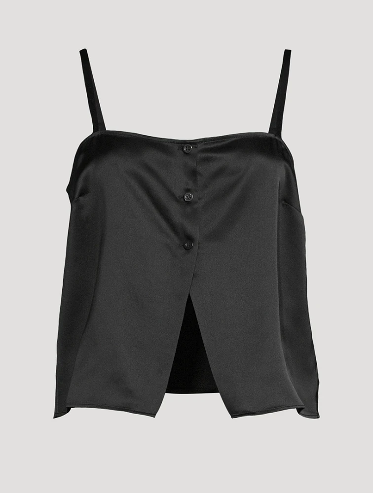 The Silk Button Cami