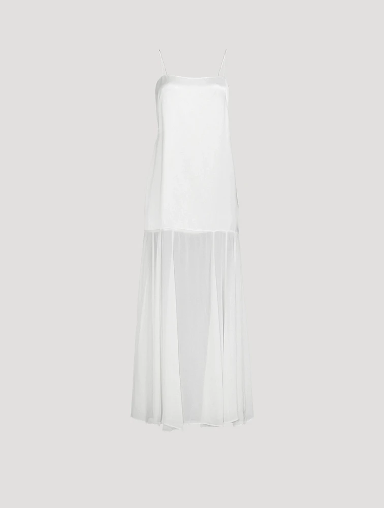 Moraya Dropped-Waist Gown
