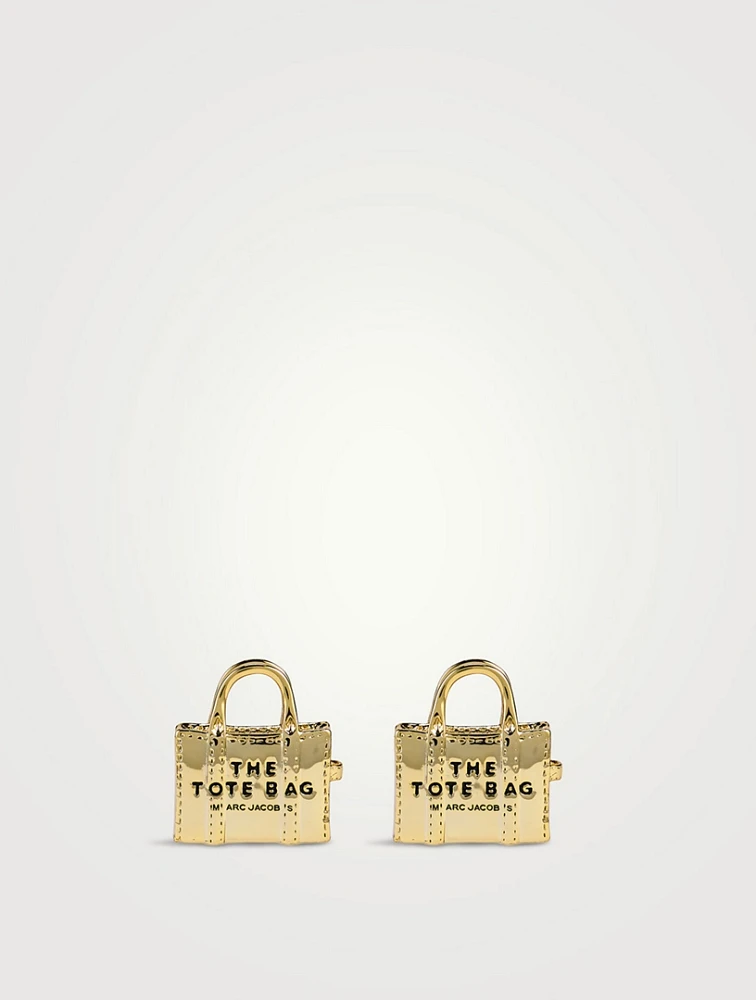 Tote Bag Stud Earrings
