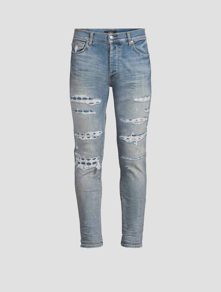 MA Quad Repaired Skinny Jeans