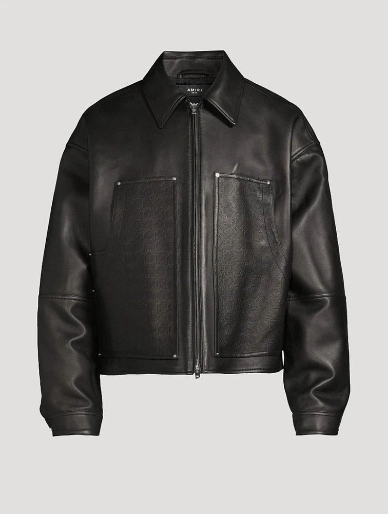 MA Quad Leather Work Jacket