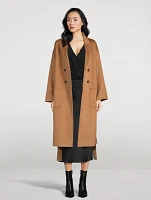 Dylan Wool And Cashmere Belted Coat