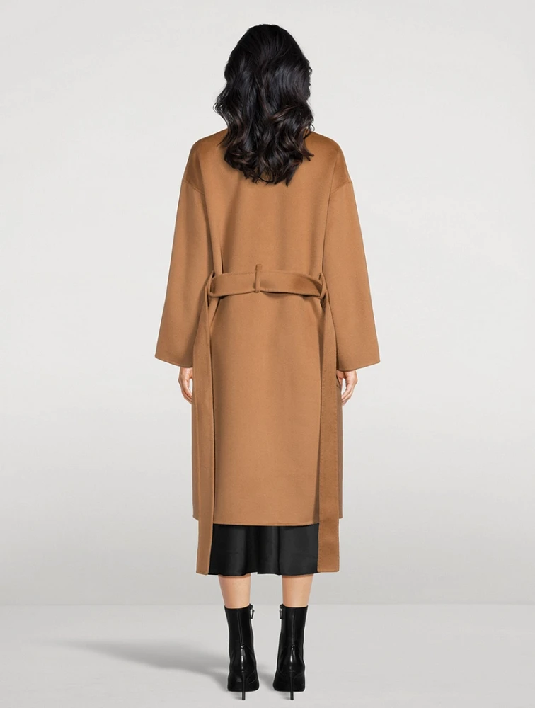 Dylan Wool And Cashmere Belted Coat
