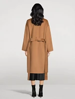 Dylan Wool And Cashmere Belted Coat