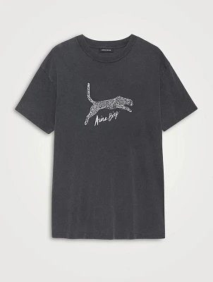 Walker Leopard Logo T-Shirt