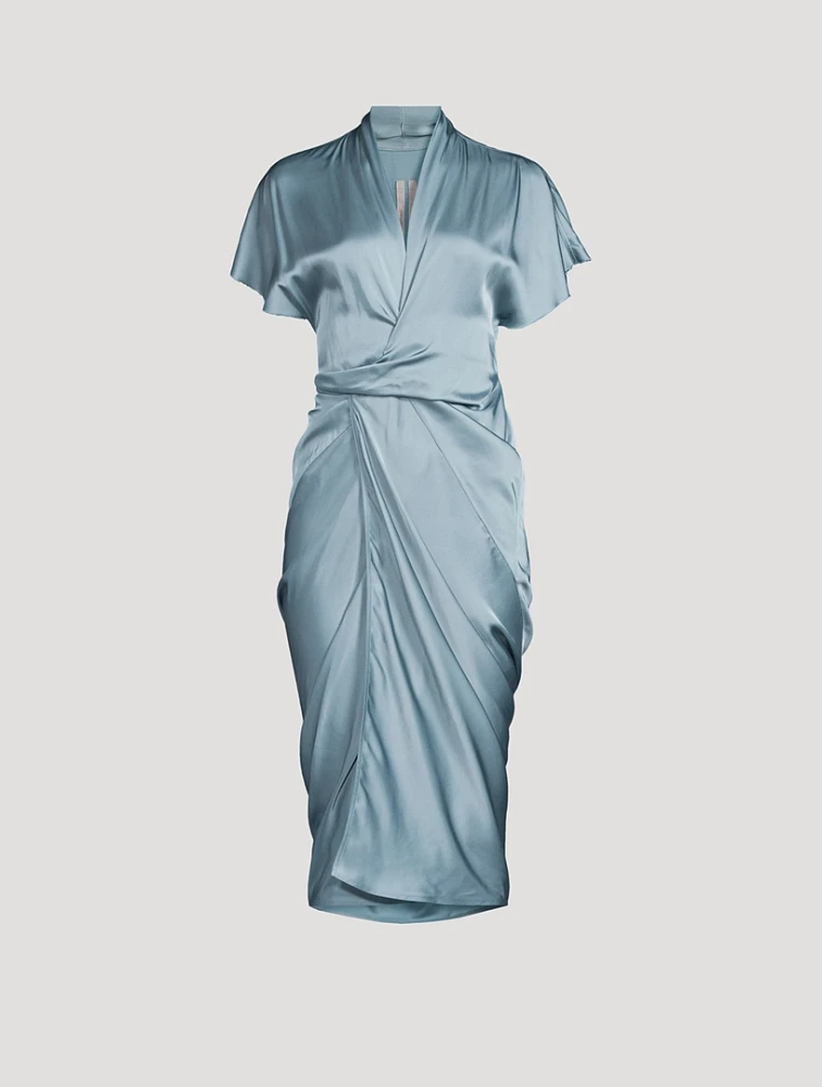 Charmeuse Wrap Dress