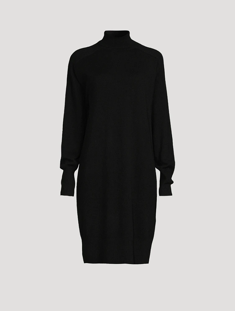 Cashmere Turtleneck Sweater Dress