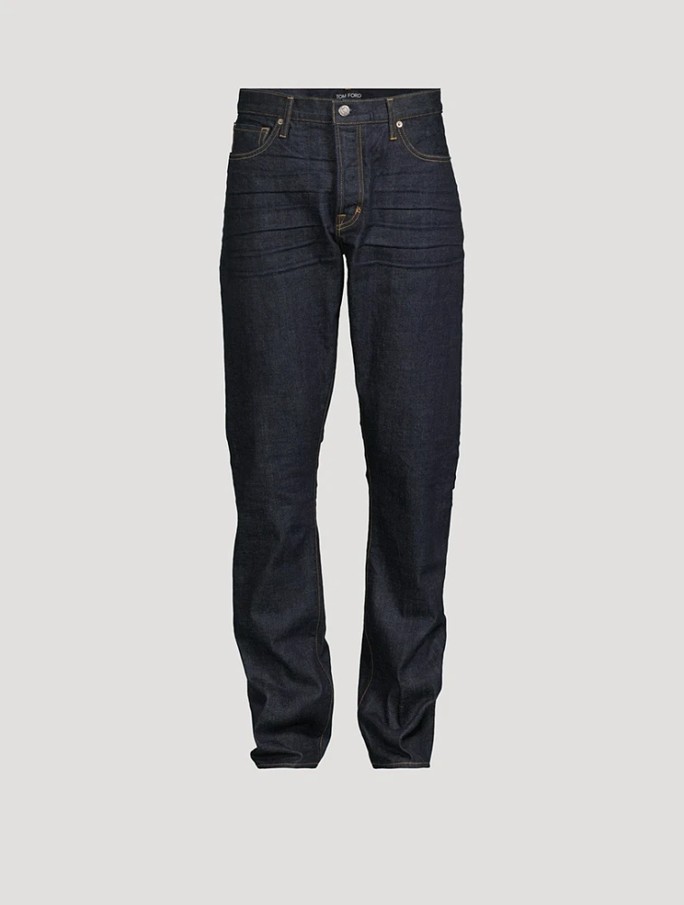 Stretch Denim Slim-Fit Jeans