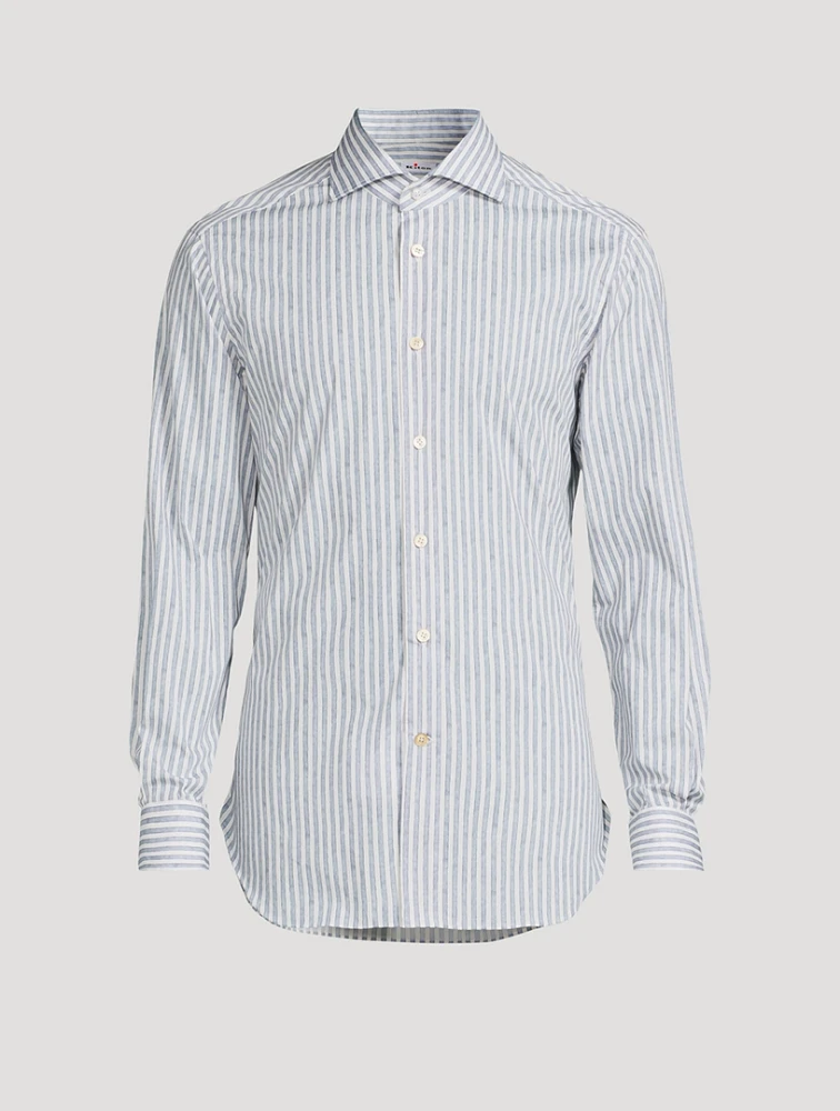 Sport Shirt Stripe Print