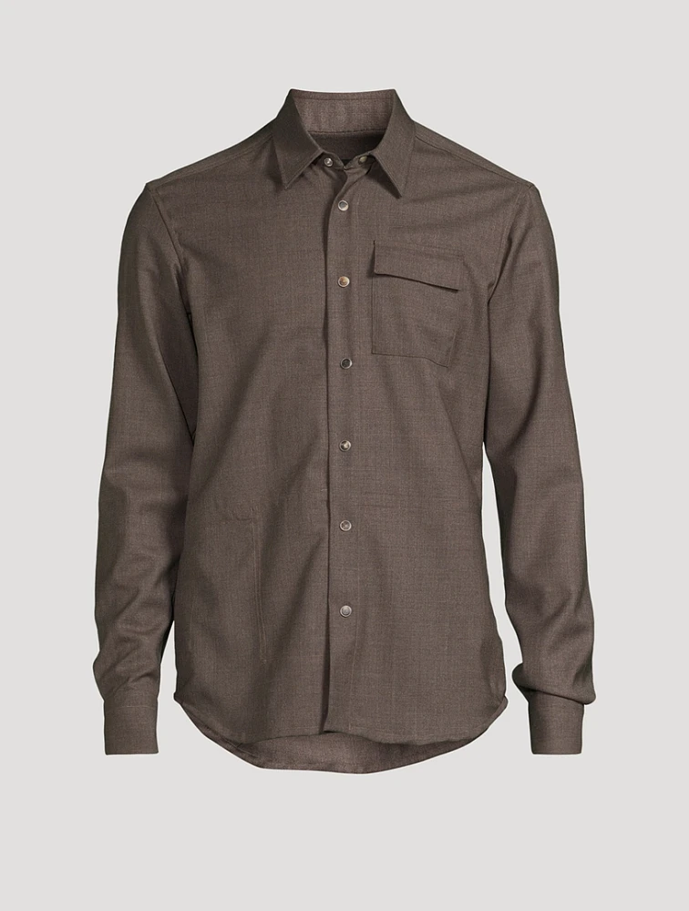 Wool Overshirt