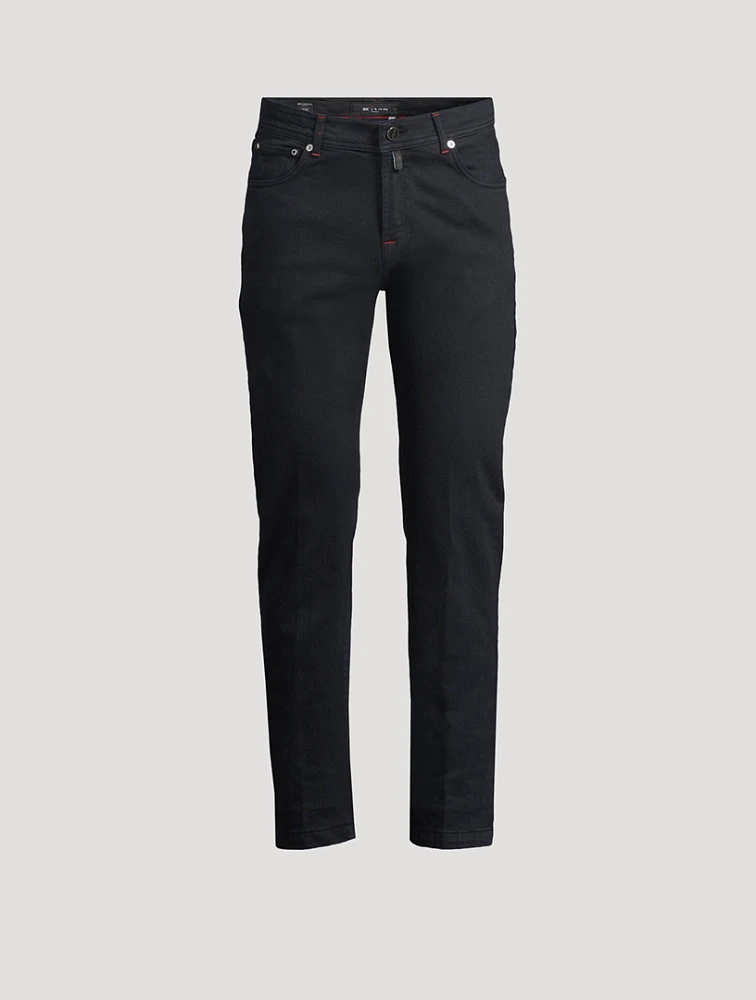 Stretch Denim Slim-Fit Jeans