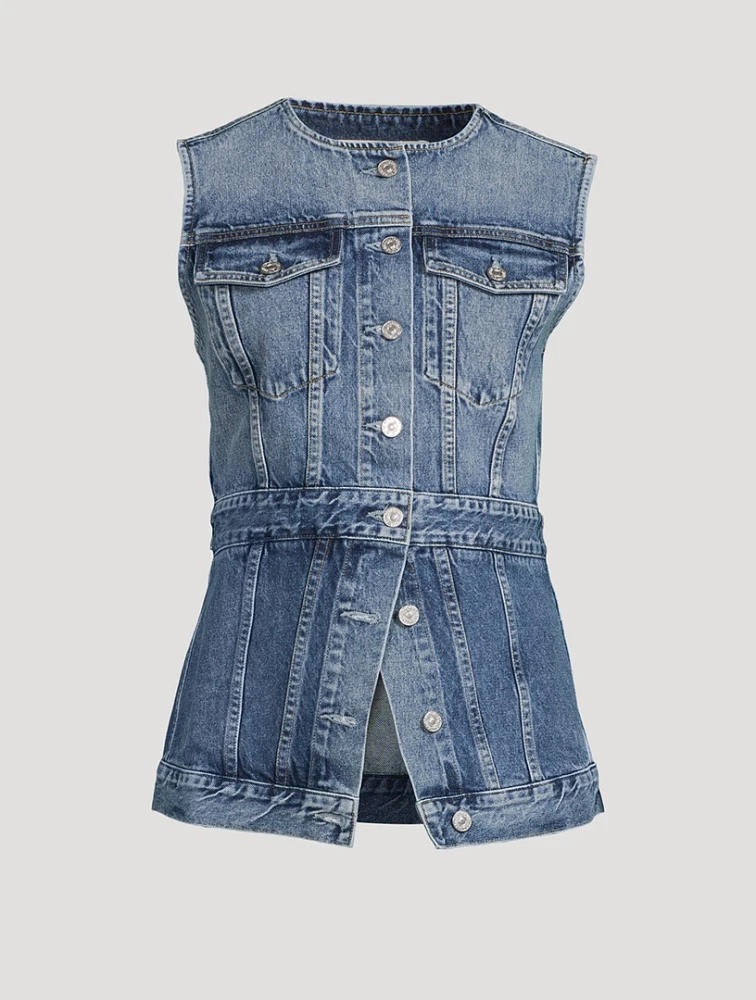 Idalene Denim Vest