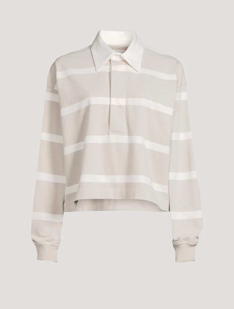Aris Rugby Shirt Stripe Print