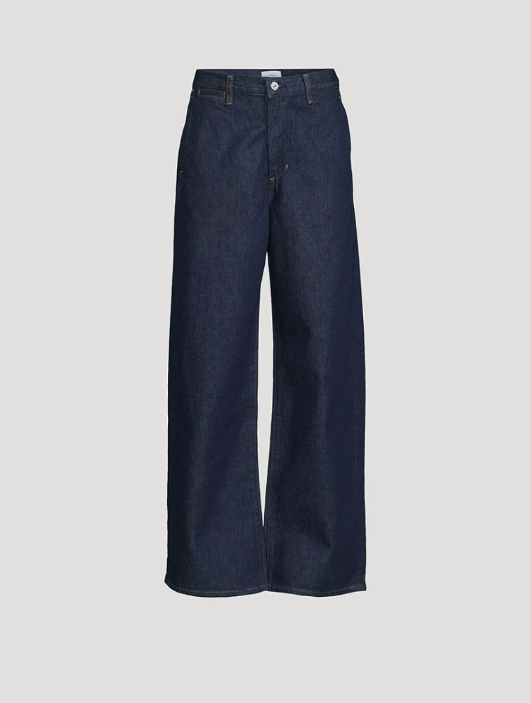 Ayla Polish Wide-Leg Trousers