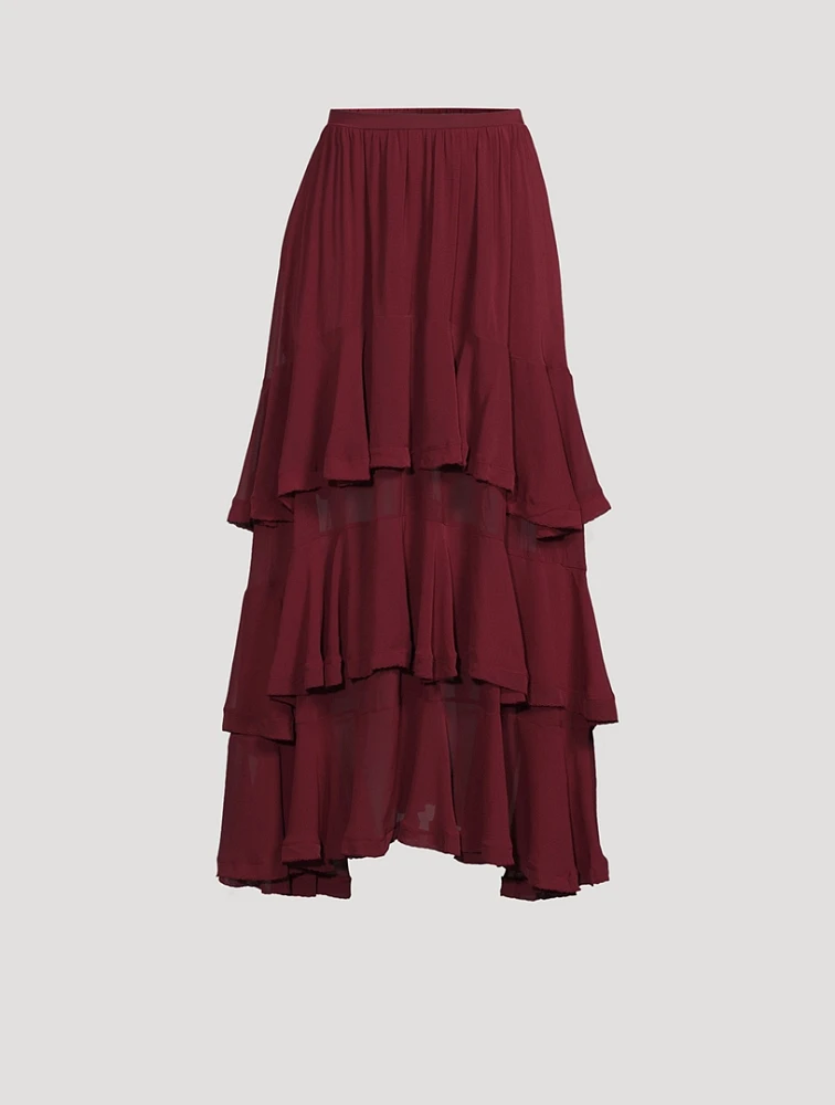 Clementine Tiered Maxi Skirt