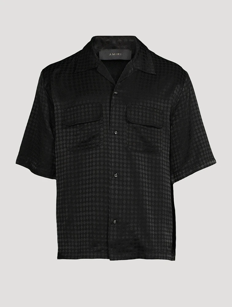MA Quad Jacquard Camp Shirt