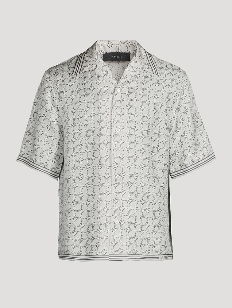 MA Quad Bowling Shirt