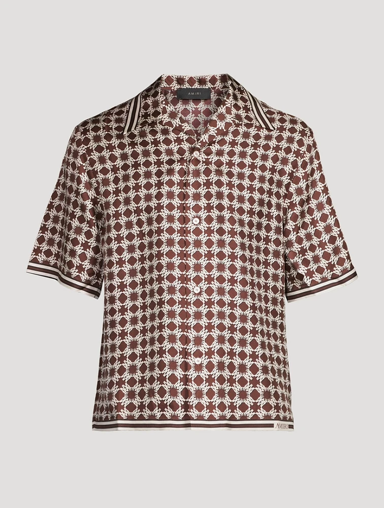 MA Quad Silk Bowling Shirt
