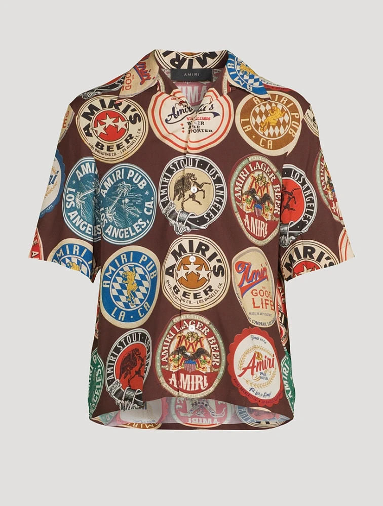 Amiri Coasters Bowling Shirt