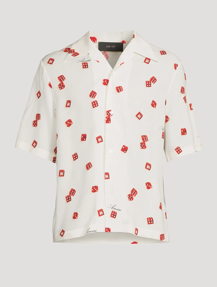 Amiri Dice Bowling Shirt