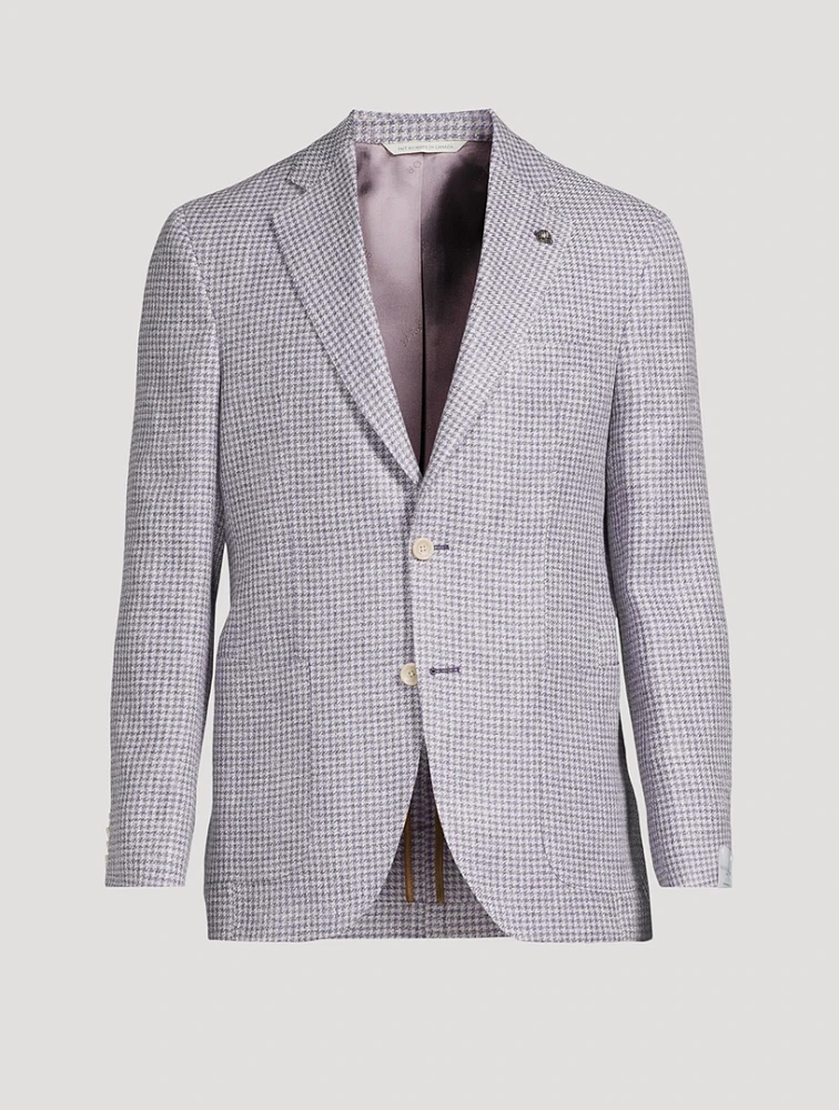 Myles Houndstooth Blazer