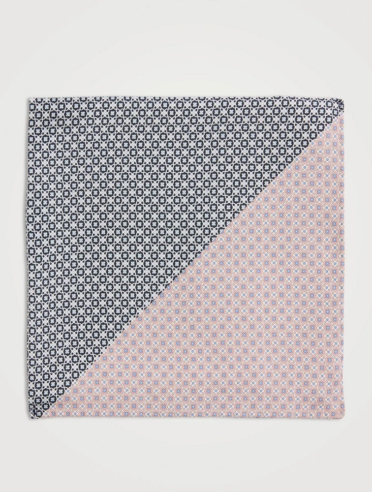Four-Sided Silk Pocket Square