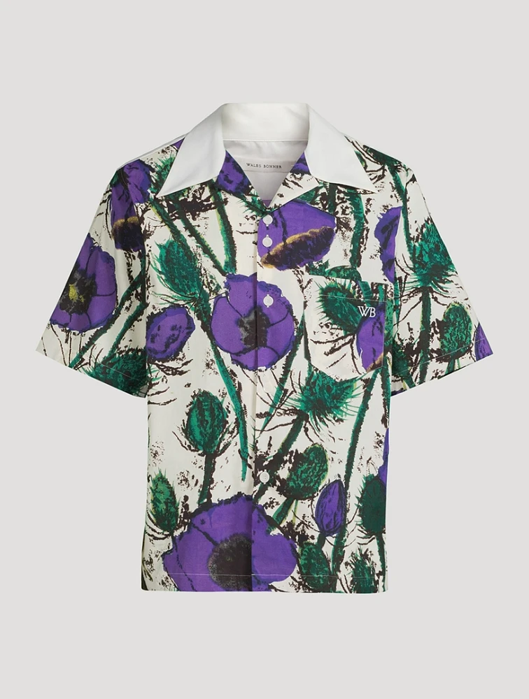 Highlife Poplin Bowling Shirt