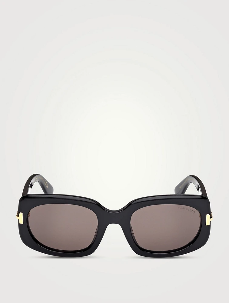 Tom Ford Icon Rectangular Sunglasses