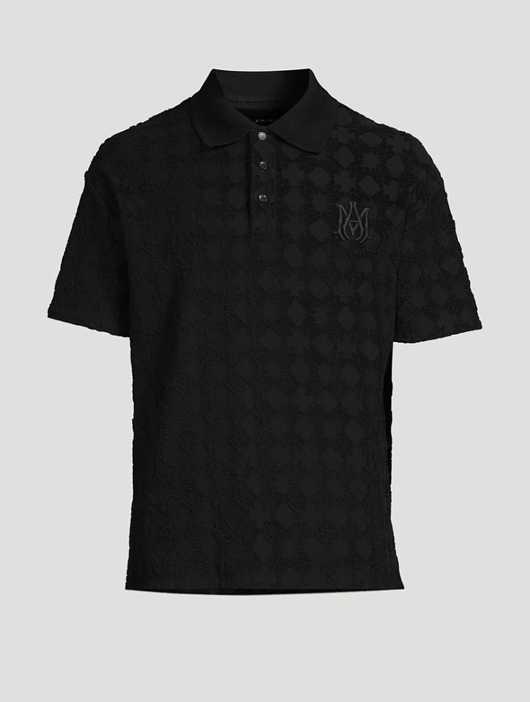 MA Quad Towelling Polo Shirt