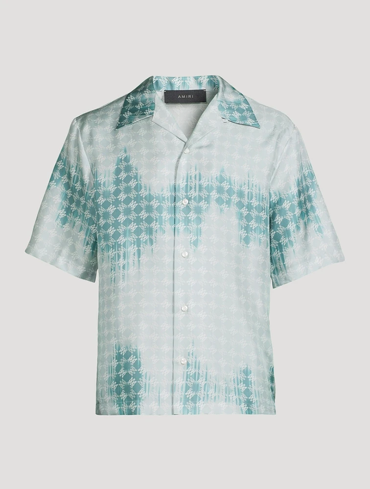 MA Quad Bleached Silk Camp Shirt