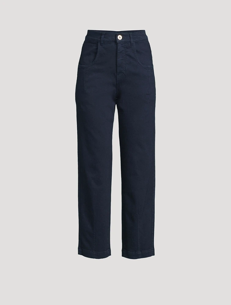 Straight-Leg Jeans