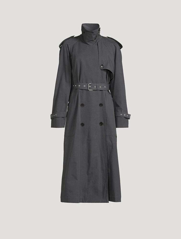 Risto Belted Trench Coat