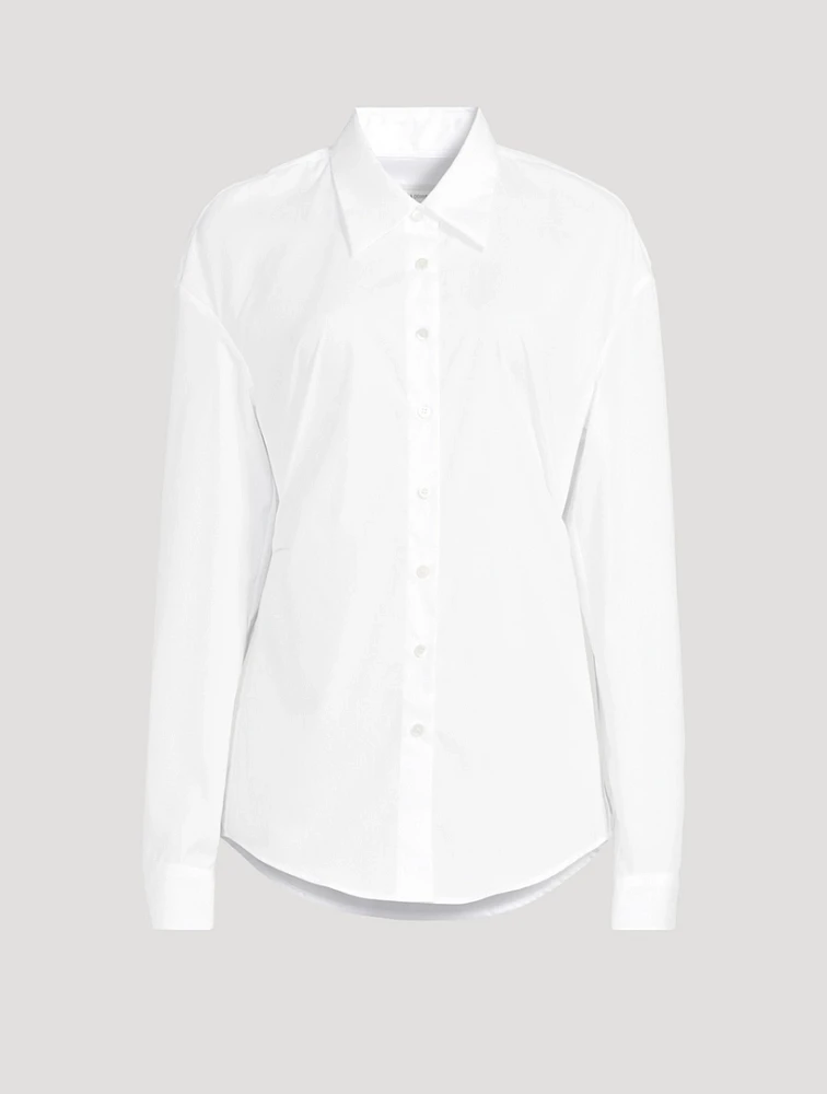 Cenny Belted Poplin Shirt