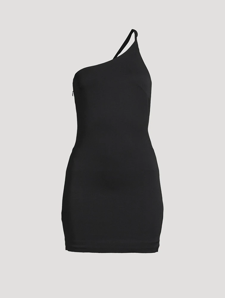 Leme Asymmetric Mini Dress