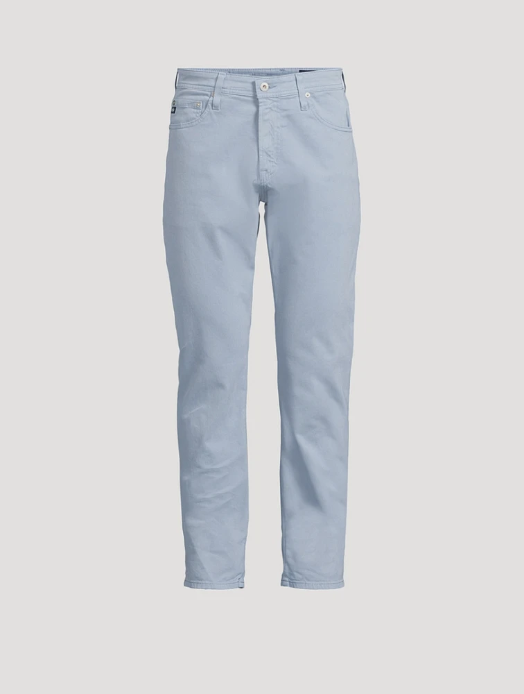 Everett SUD Sueded Slim Straight Jeans