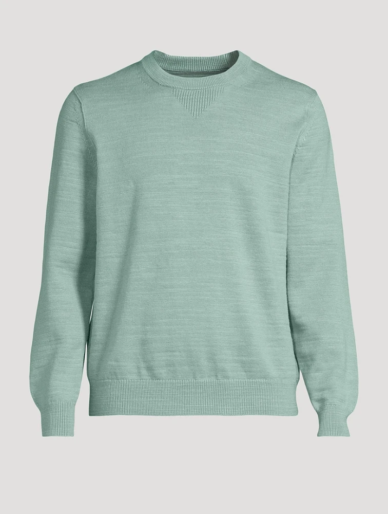 Laurel Cotton Slub Sweater