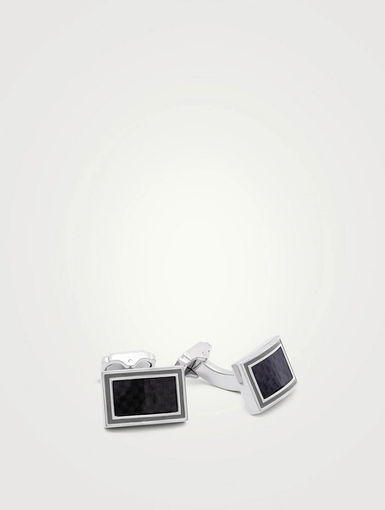 Carbon Enhance Cufflinks