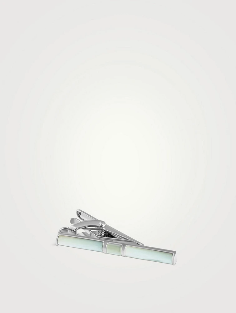 Semi-Precious Tie Clip