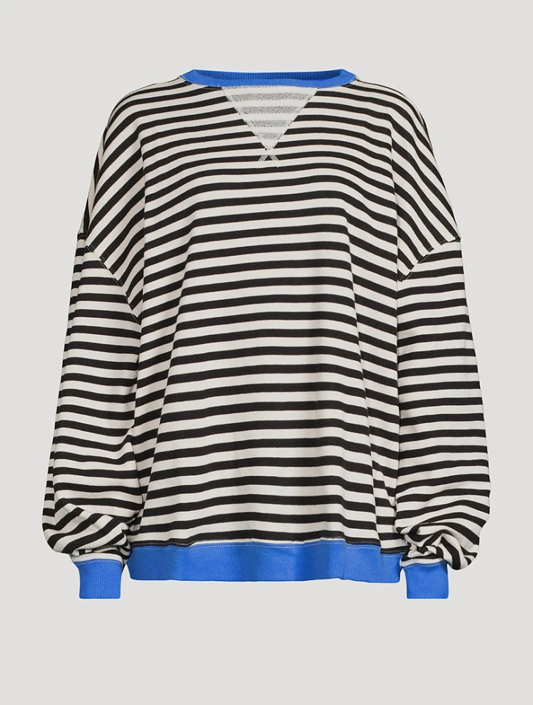 Classic Striped Sweatshirt