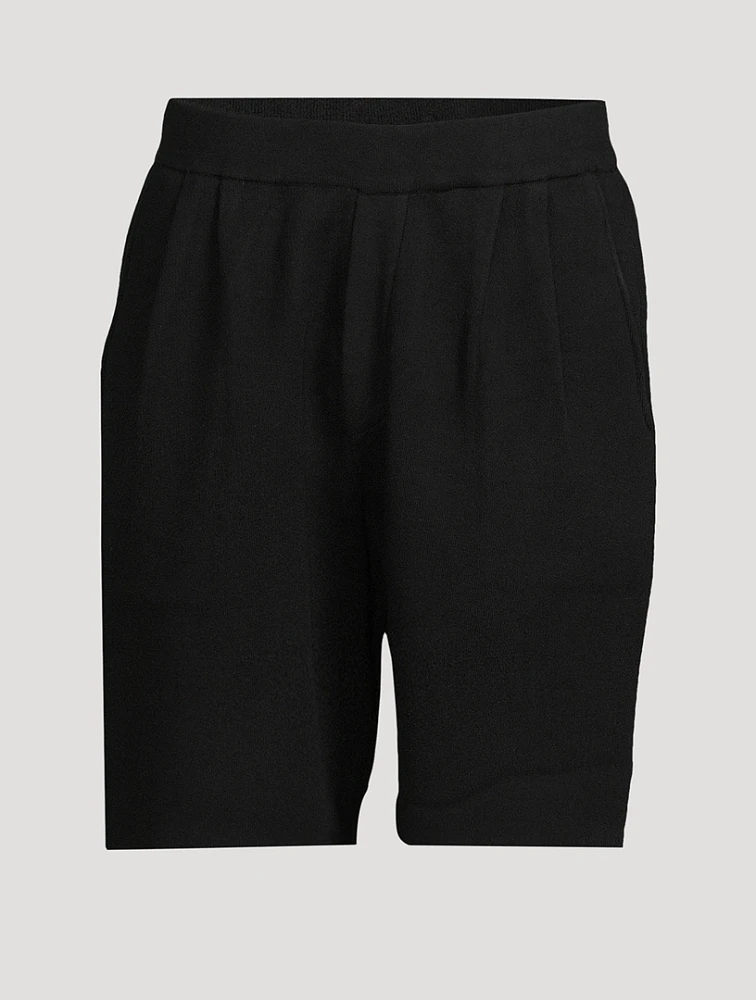 SHORT 01 Stretch Organic Cotton Long Shorts