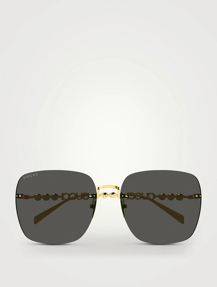 Oversized Square Sunglasses