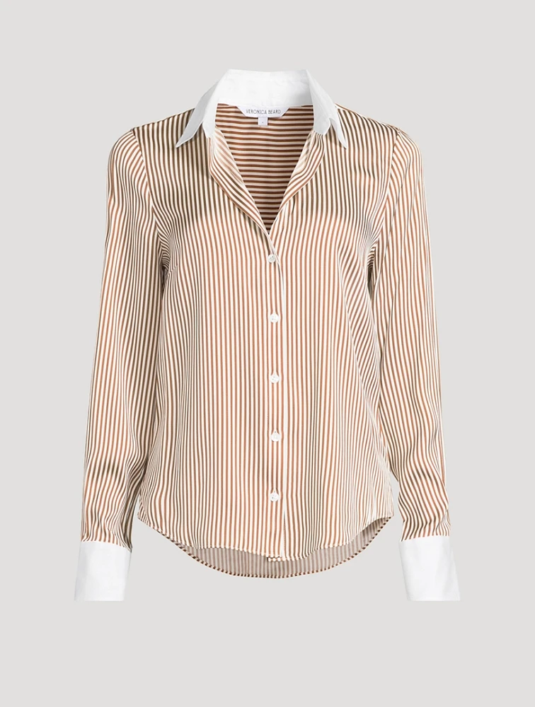 Amelia Shirt Stripe Print